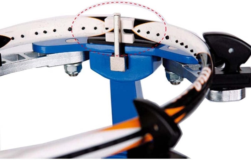 Gloperti Tennis Racket Stringing Machine Racket Stringing Tool Load Spreader Adapter Attachment Pack of 2 White and Blue - Image 2